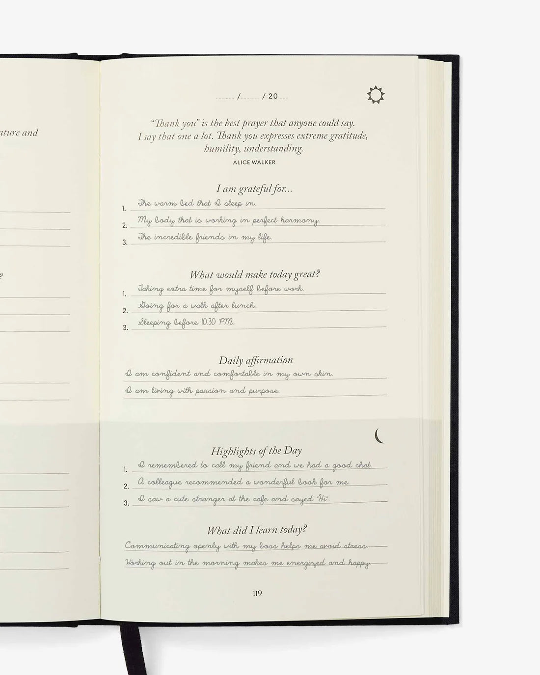 The Five Minute Journal