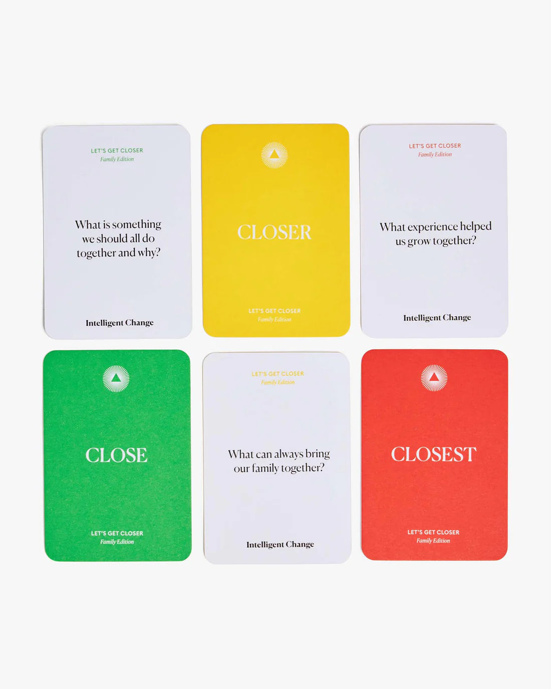Get Closer Conversation Game: Family NEW